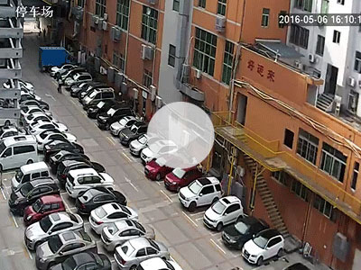 深圳大厦停车场实况摄像头监控
