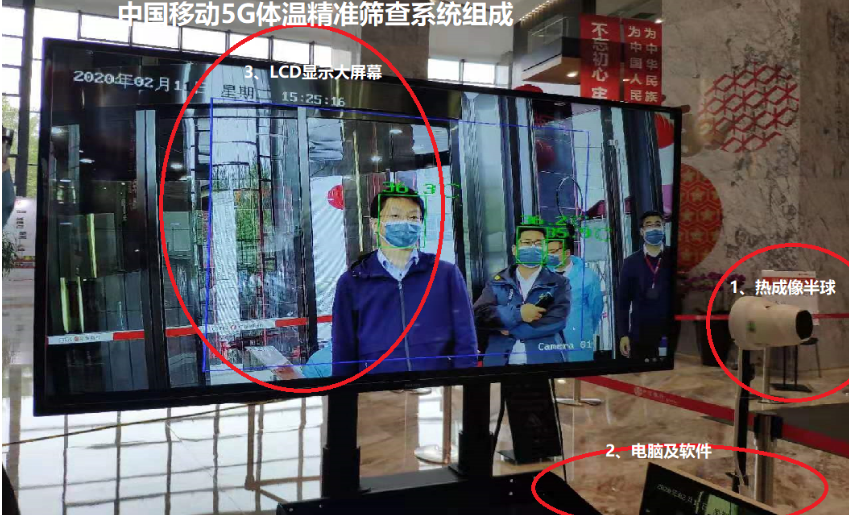 安装“5G+热成像智能人体快速测温系统”助深圳市企业复工