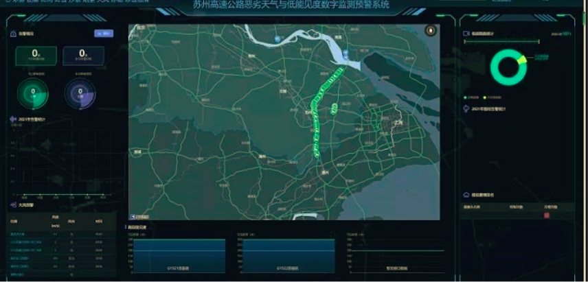 AI助力苏州高速公司智慧检测团雾预警系统上线