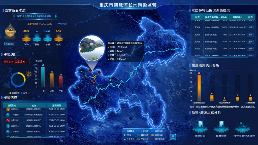 重庆“智慧河长”系统将于四月正式上线