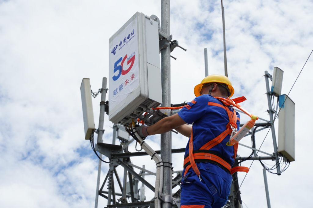 宣城电信在景点助建5G云直播平台